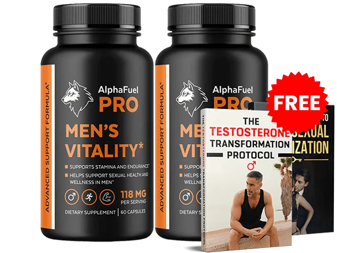 AlphaFuel Pro &mdash; Men's Vitality supplement