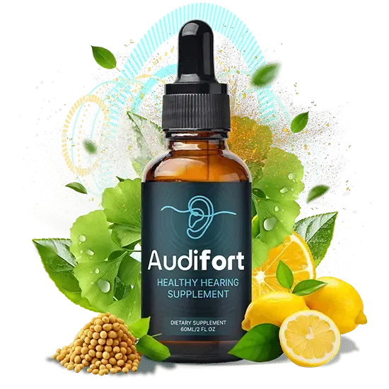 Audifort — Hearing & Tinnitus Support supplement bottle