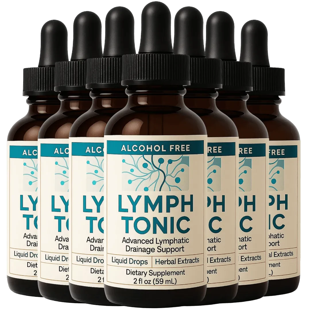 Lymph Tonic product packaging supplied for identification