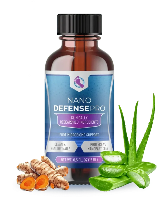 NanoDefense Pro nail and skin drops bottle
