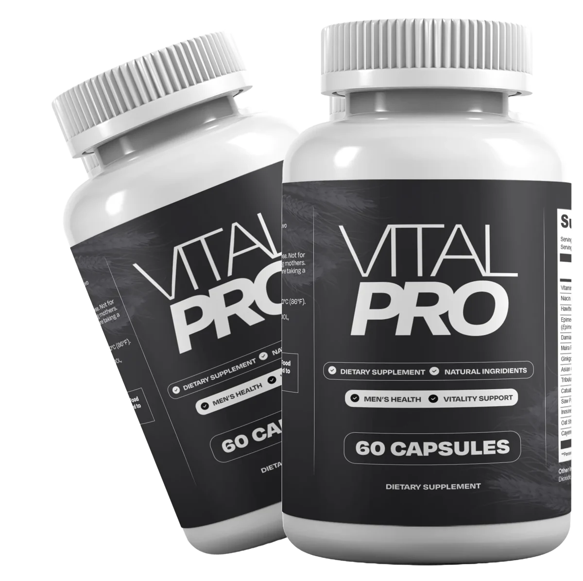 VitalPro product packaging supplied for identification